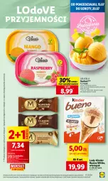 Gazetka promocyjna Lidl - GAZETKA - Gazetka - ważna od 17.07 do 17.07.2024 - strona 33 - produkty: Gra, Kinder Bueno, Dove, Lion, Lody, Mango, Kinder