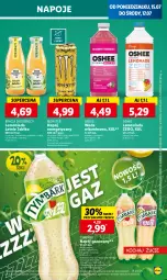 Gazetka promocyjna Lidl - GAZETKA - Gazetka - ważna od 17.07 do 17.07.2024 - strona 35 - produkty: Napój energetyczny, Lemoniada, Napoje, Napój gazowany, Tymbark, Oshee, Bazyl, Arbuz, Woda, Mango, Napój, Mięta, Magnez