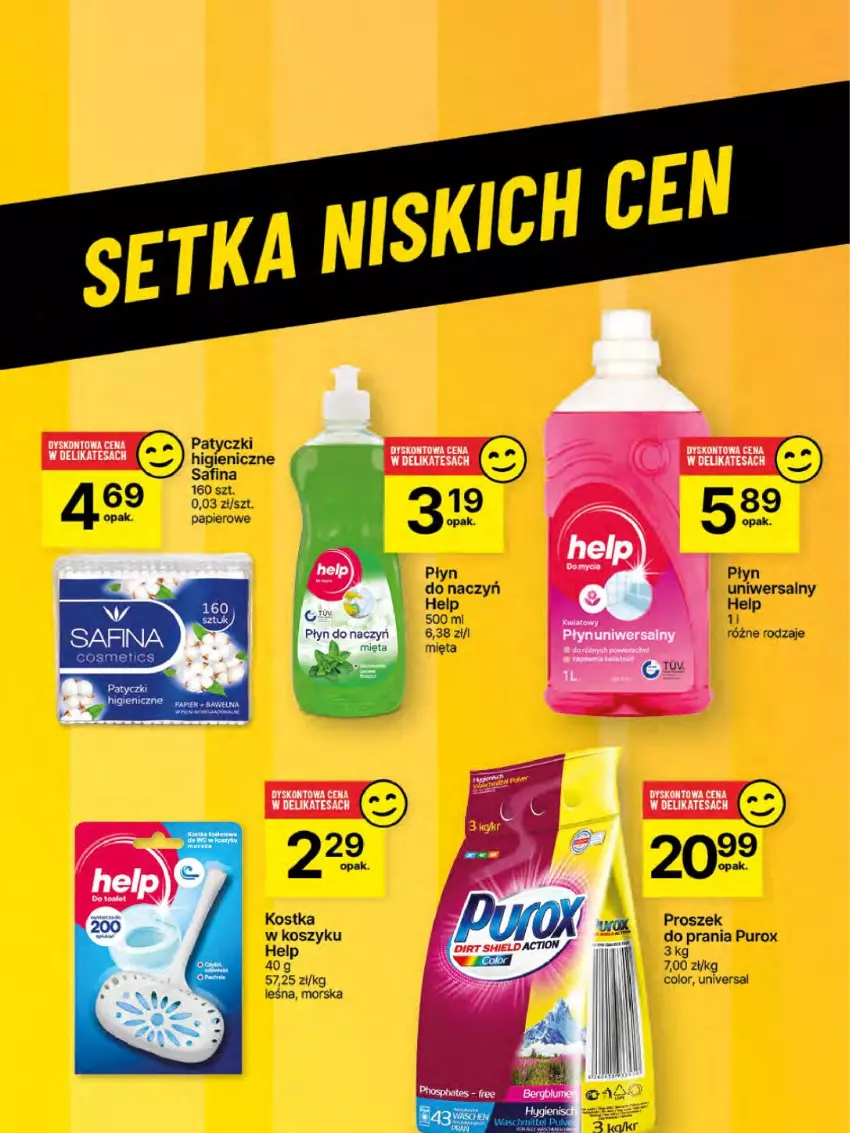 Gazetka promocyjna Delikatesy Centrum - NOWA GAZETKA Delikatesy Centrum od 9 stycznia! 9-15.01.2025 - ważna 09.01 do 15.01.2025 - strona 56 - produkty: Kosz, Mięta, Papier, Proszek do prania, Pur