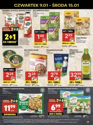 Gazetka promocyjna Delikatesy Centrum - NOWA GAZETKA Delikatesy Centrum od 9 stycznia! 9-15.01.2025 - Gazetka - ważna od 15.01 do 15.01.2025 - strona 25 - produkty: Makaron, Sos, Ryż, Rum, Gin, Kucharek, Pasztet, Sałat, Tagliatelle, Sonko, Bukiet, Monini, Woal, Kasza, Pomidory, Knorr, Szpinak, Hortex, Fa, Oliwa