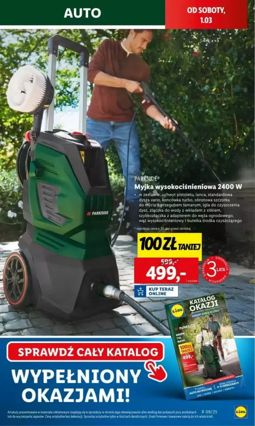 Gazetka promocyjna Lidl - ważna 27.02 do 05.03.2025 - strona 14 - produkty: Koc, Parkside, Pistolet, Por, Sok, Szczotka, Tera