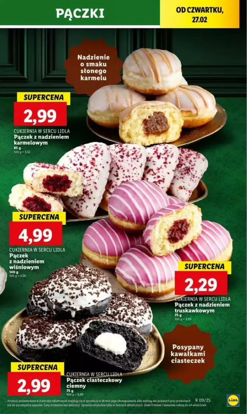 Gazetka promocyjna Lidl - ważna 27.02 do 05.03.2025 - strona 3 - produkty: Cukier, Kawa, Pączek, Ser