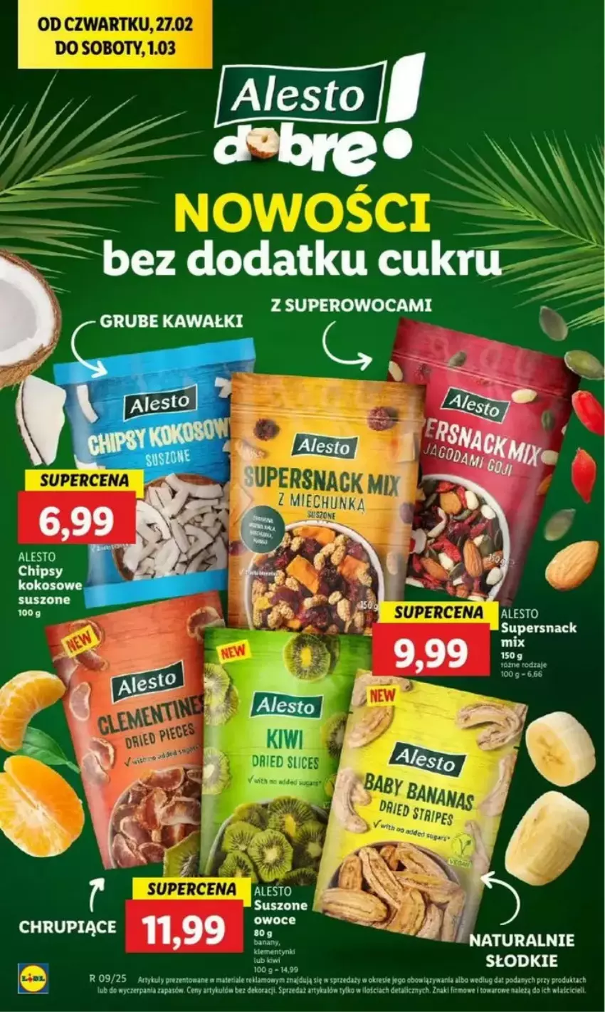 Gazetka promocyjna Lidl - ważna 27.02 do 05.03.2025 - strona 39 - produkty: Chipsy, Kawa, Kokos