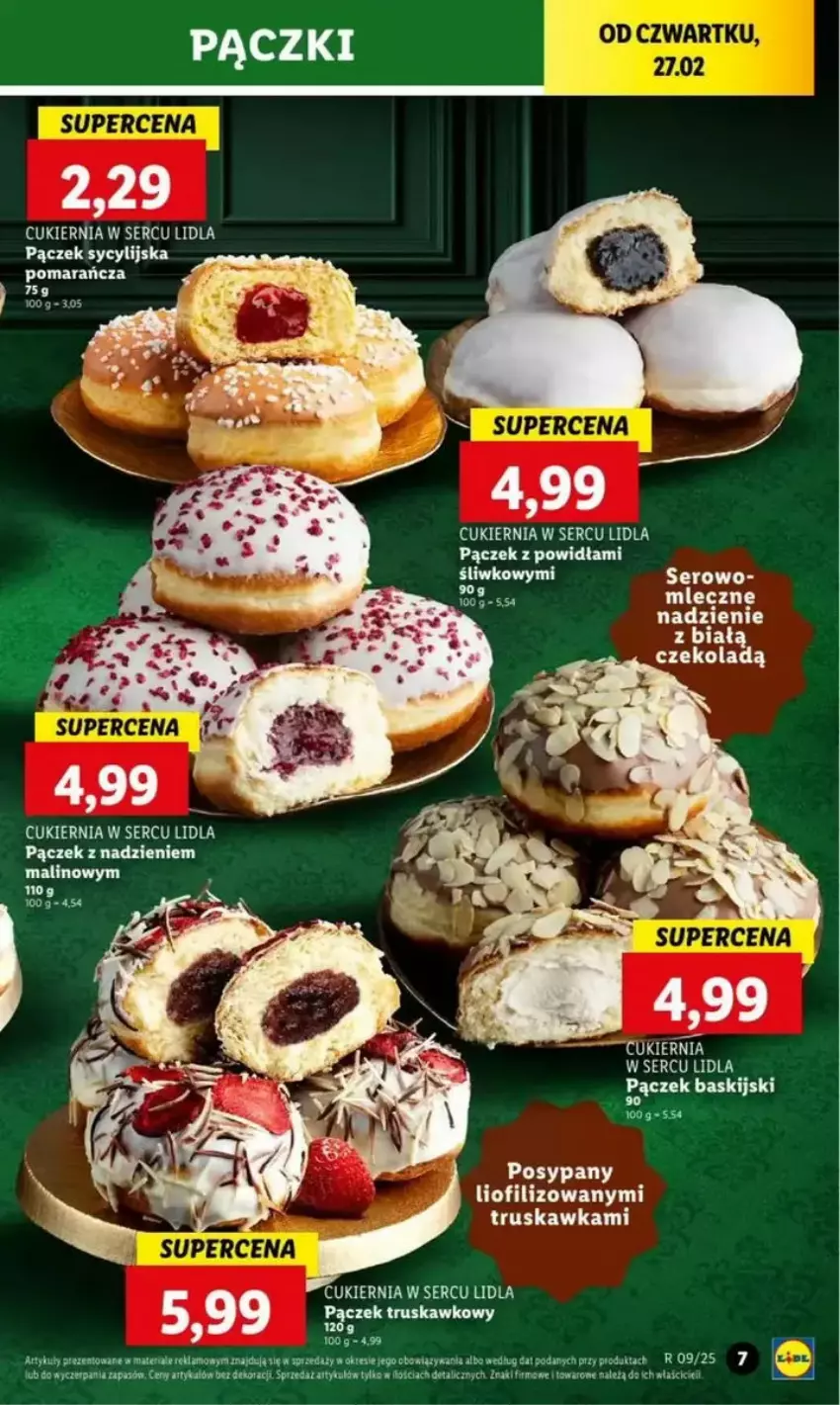 Gazetka promocyjna Lidl - ważna 27.02 do 05.03.2025 - strona 55 - produkty: Cukier, Pączek, Ser