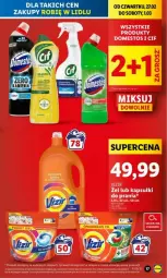 Gazetka promocyjna Lidl - Gazetka - ważna od 05.03 do 05.03.2025 - strona 11 - produkty: Domestos, Cif, Vizir, Kapsułki do prania, Fa
