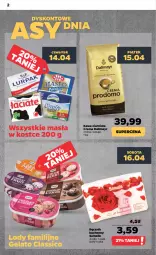 Gazetka promocyjna Netto - Gazetka spożywcza 13.04-20.04 - Gazetka - ważna od 20.04 do 20.04.2022 - strona 2 - produkty: Kawa ziarnista, Ręcznik kuchenny, Dallmayr, Kawa, Lody, Ręcznik, Rolki, Fa