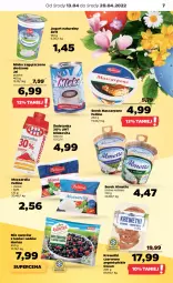 Gazetka promocyjna Netto - Gazetka spożywcza 13.04-20.04 - Gazetka - ważna od 20.04 do 20.04.2022 - strona 7 - produkty: Mozzarella, Jogurt naturalny, Ser, Zott, Jogurt, Mlekovita, Mascarpone, Serek, Mleko zagęszczone, Krewetki, Almette, Hortex, Mleko