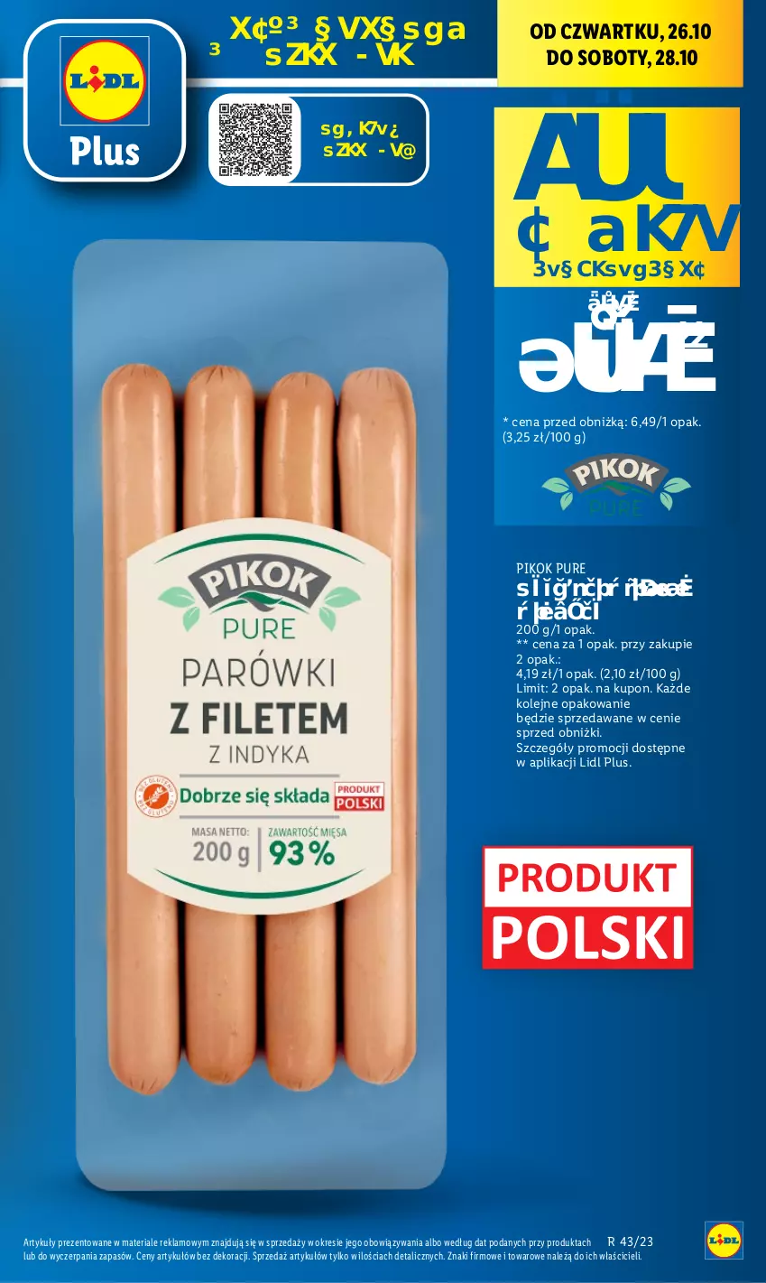 Gazetka promocyjna Lidl - GAZETKA - ważna 26.10 do 28.10.2023 - strona 9 - produkty: Olej, PIKOK, Pur