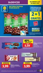 Gazetka promocyjna Lidl - GAZETKA - Gazetka - ważna od 28.10 do 28.10.2023 - strona 53 - produkty: Ciastka, Gra, Czekolada mleczna, Rogal, Czekolada, Mola, Baton, Olej, LG, Fa