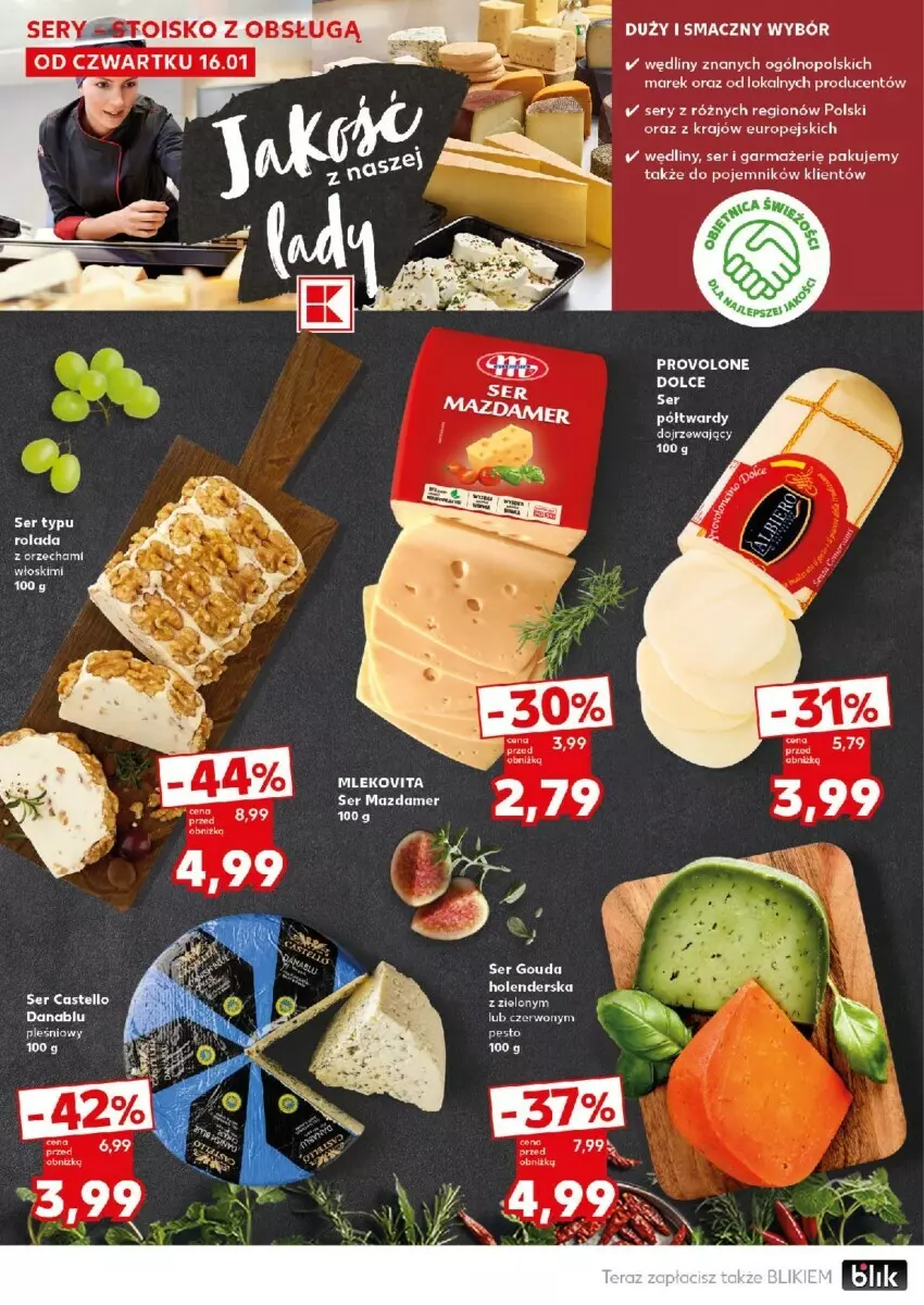 Gazetka promocyjna Kaufland - ważna 20.01 do 22.01.2025 - strona 11 - produkty: Gouda, Pojemnik, Ser