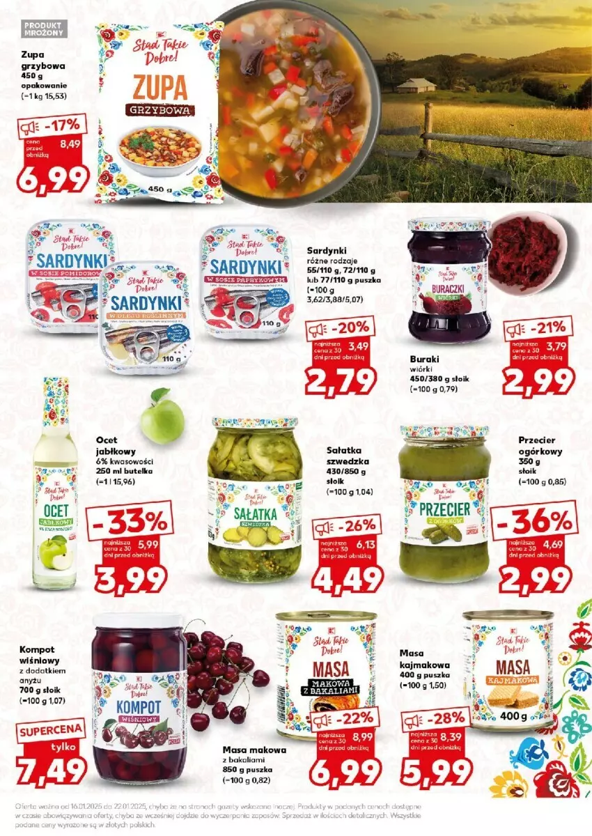 Gazetka promocyjna Kaufland - ważna 20.01 do 22.01.2025 - strona 15 - produkty: Sałat, Sałatka, Sardynki, Zupa