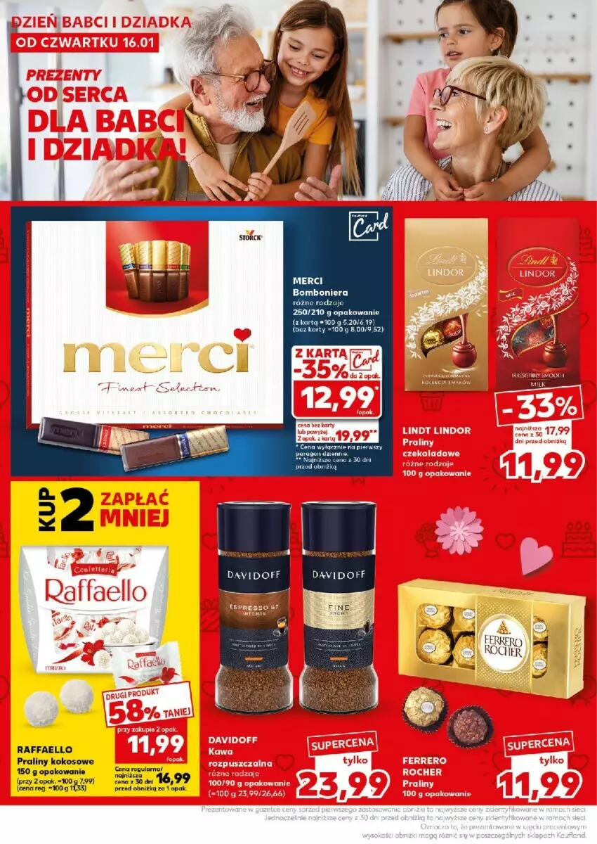 Gazetka promocyjna Kaufland - ważna 20.01 do 22.01.2025 - strona 18 - produkty: Bomboniera, Fa, Kokos, Merci, Praliny, Raffaello