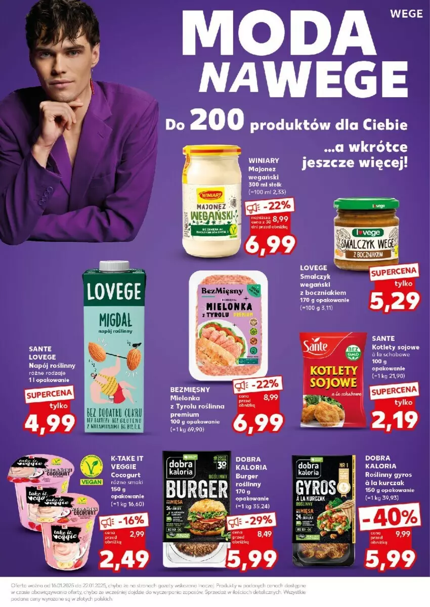 Gazetka promocyjna Kaufland - ważna 20.01 do 22.01.2025 - strona 23 - produkty: Burger, Majonez, Napój, Napój roślinny