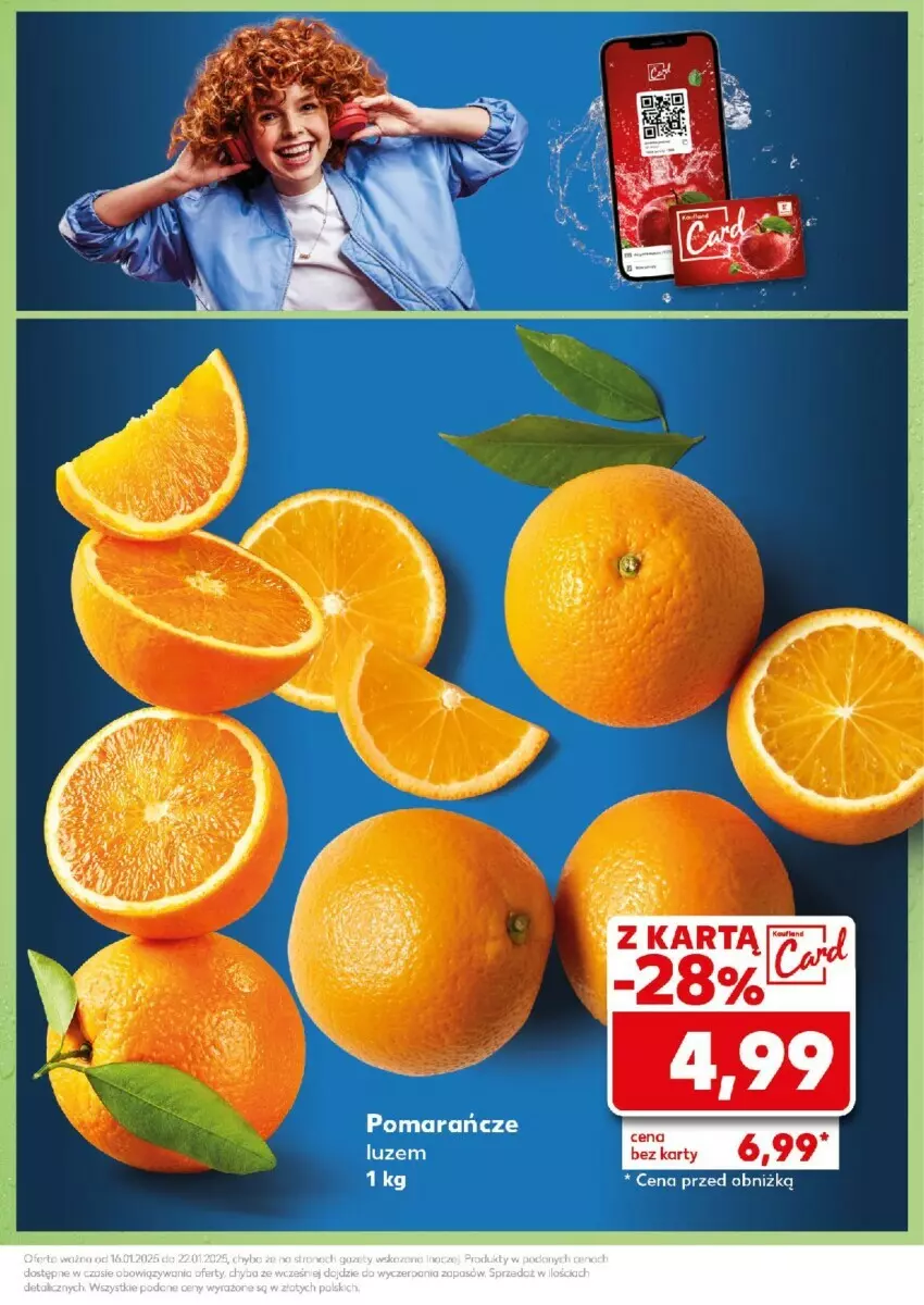 Gazetka promocyjna Kaufland - ważna 20.01 do 22.01.2025 - strona 43 - produkty: Pomarańcze