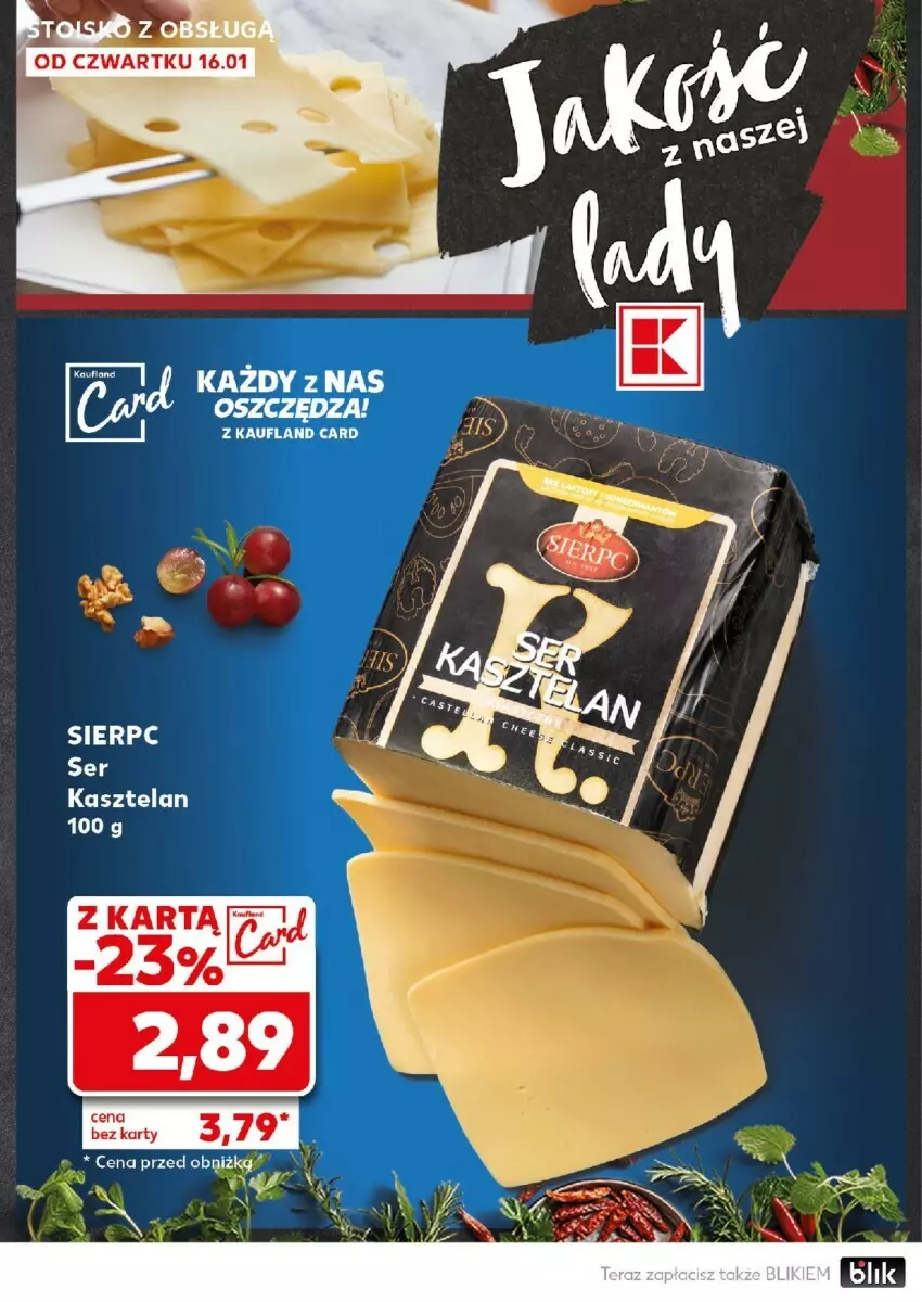 Gazetka promocyjna Kaufland - ważna 20.01 do 22.01.2025 - strona 9 - produkty: Kasztelan