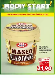 Gazetka promocyjna Kaufland - Gazetka - ważna od 22.01 do 22.01.2025 - strona 13 - produkty: Piec, Masło klarowane, Mlekovita, Masło, Mleko