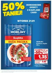 Gazetka promocyjna Kaufland - Gazetka - ważna od 22.01 do 22.01.2025 - strona 39 - produkty: Morliny, Kiełbasa, Kiełbasa śląska