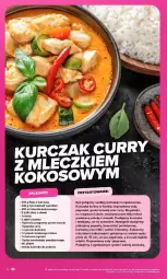 Gazetka promocyjna Carrefour - Gazetka w SUMIE kuchnia indyjska i tajska - Gazetka - ważna od 19.09 do 19.09.2026 - strona 4 - produkty: Kurczak, Cebula, Koncentrat pomidorowy, Sos, Sól, Ryż, Rum, Kolendra, Papryka, Czosnek, Przyprawy, Pieprz, Kokos, Imbir