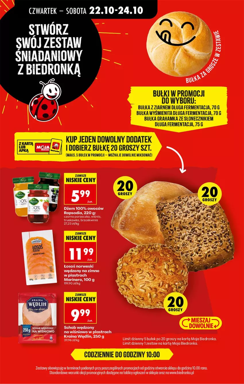 Gazetka promocyjna Biedronka - Od Czwartku - ważna 22.10 do 28.10.2026 - strona 12 - produkty: Bułka, Bułka grahamka, Gra, Por