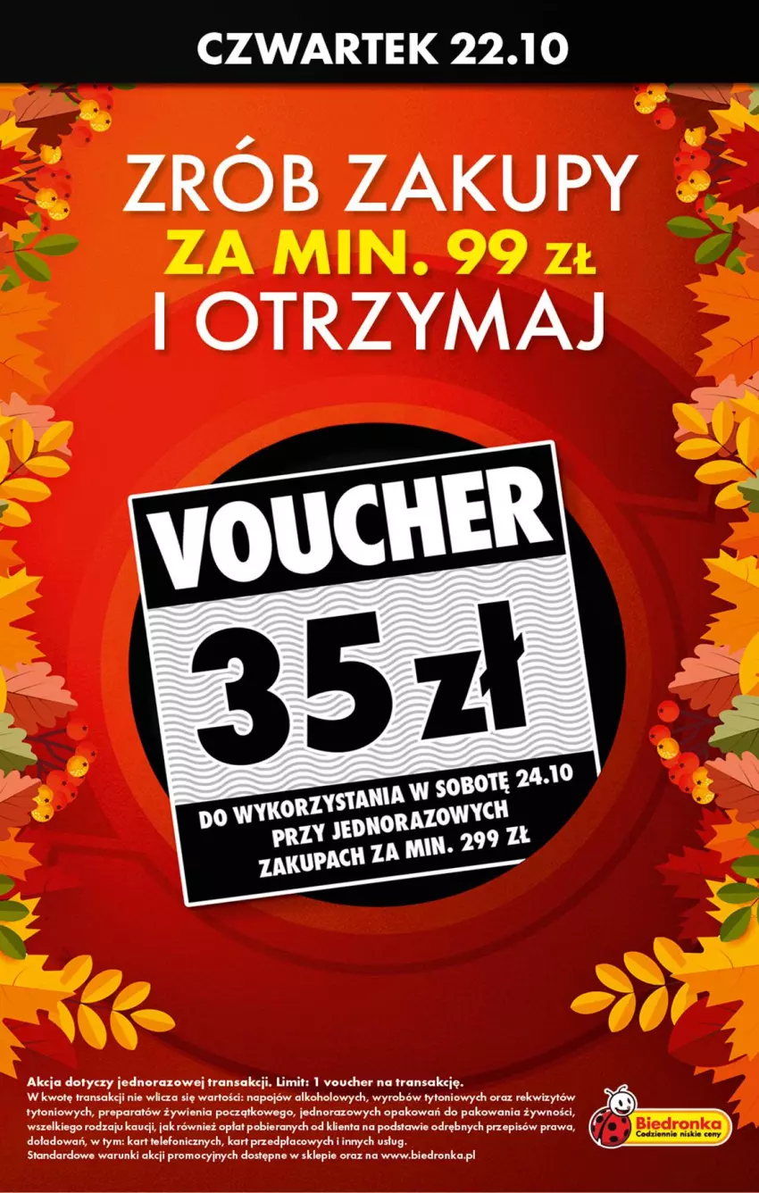 Gazetka promocyjna Biedronka - Od Czwartku - ważna 22.10 do 28.10.2026 - strona 14 - produkty: Ser, Tran