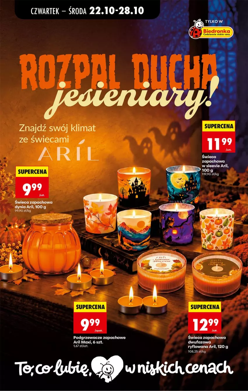 Gazetka promocyjna Biedronka - Od Czwartku - ważna 22.10 do 28.10.2026 - strona 15 - produkty: Fa, Podgrzewacze