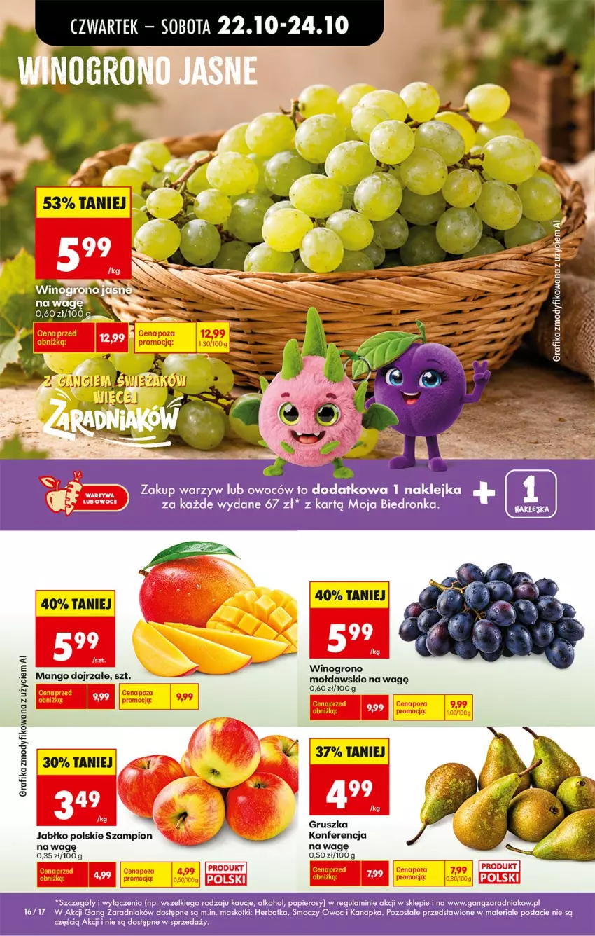 Gazetka promocyjna Biedronka - Od Czwartku - ważna 22.10 do 28.10.2026 - strona 20 - produkty: Klej, Mango, Papier, Szampion