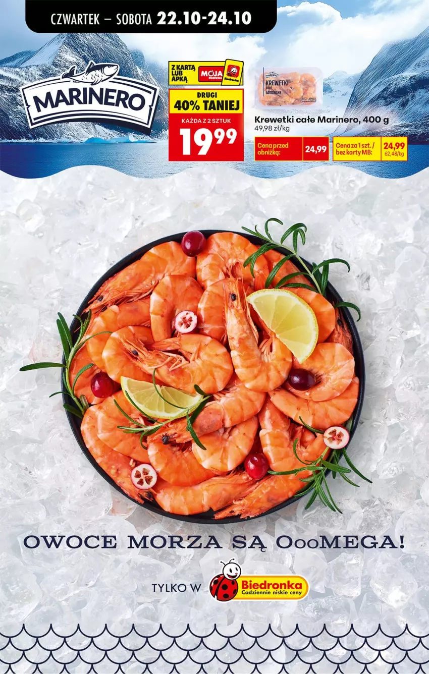 Gazetka promocyjna Biedronka - Od Czwartku - ważna 22.10 do 28.10.2026 - strona 34 - produkty: Krewetki, Owoce