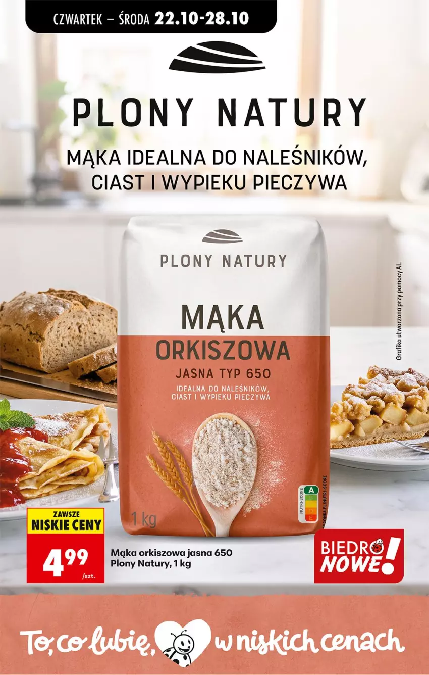 Gazetka promocyjna Biedronka - Od Czwartku - ważna 22.10 do 28.10.2026 - strona 35 - produkty: Mąka, Piec