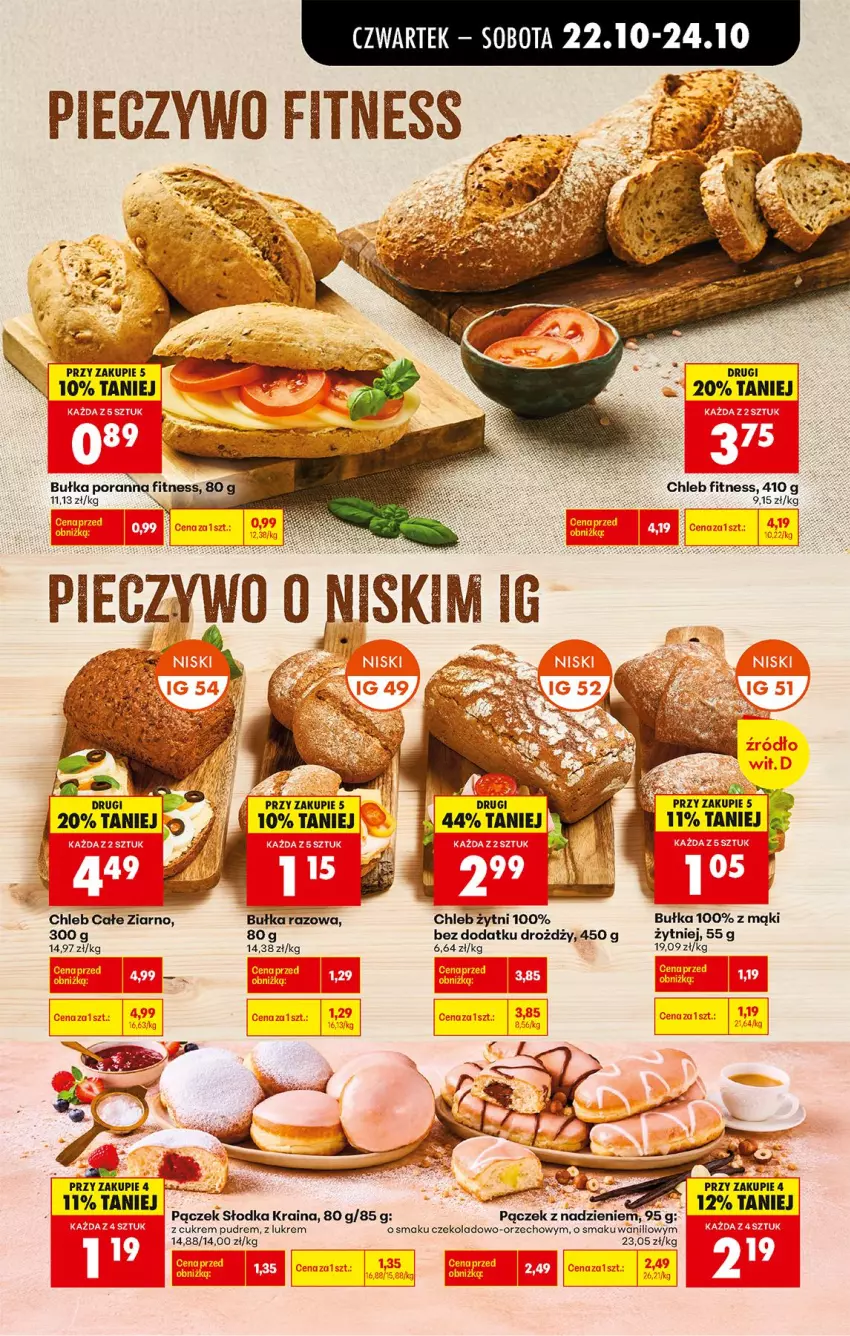Gazetka promocyjna Biedronka - Od Czwartku - ważna 22.10 do 28.10.2026 - strona 37 - produkty: Bułka, Chleb, Fa, Pączek, Piec, Por
