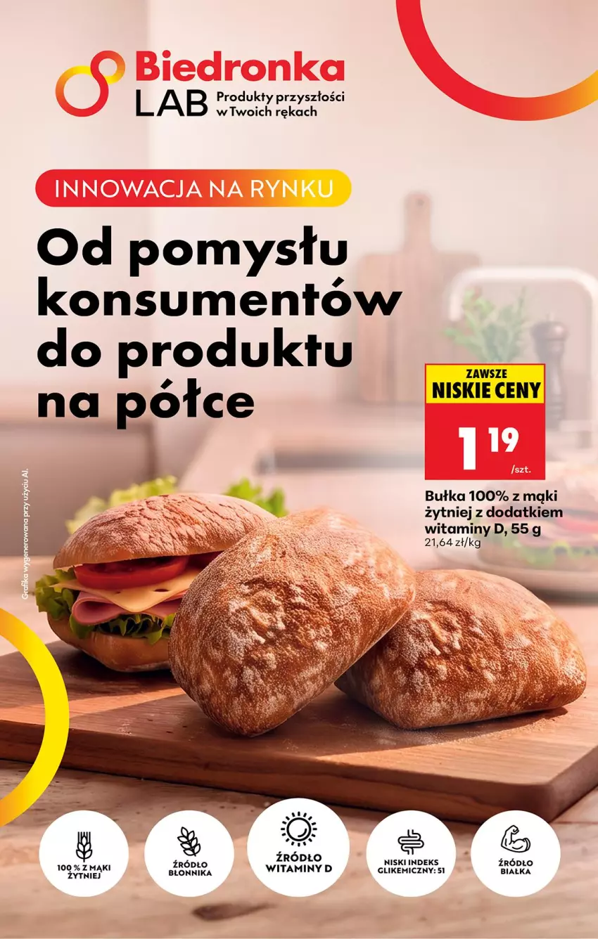 Gazetka promocyjna Biedronka - Od Czwartku - ważna 22.10 do 28.10.2026 - strona 38 - produkty: Bułka, Gra