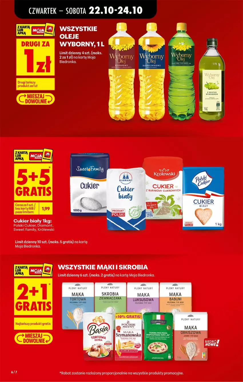 Gazetka promocyjna Biedronka - Od Czwartku - ważna 22.10 do 28.10.2026 - strona 6 - produkty: Cukier, Diamant, Fa, Gra, Królewski, Por
