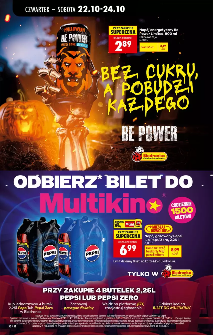 Gazetka promocyjna Biedronka - Od Czwartku - ważna 22.10 do 28.10.2026 - strona 66 - produkty: Fa, Pepsi, Rama