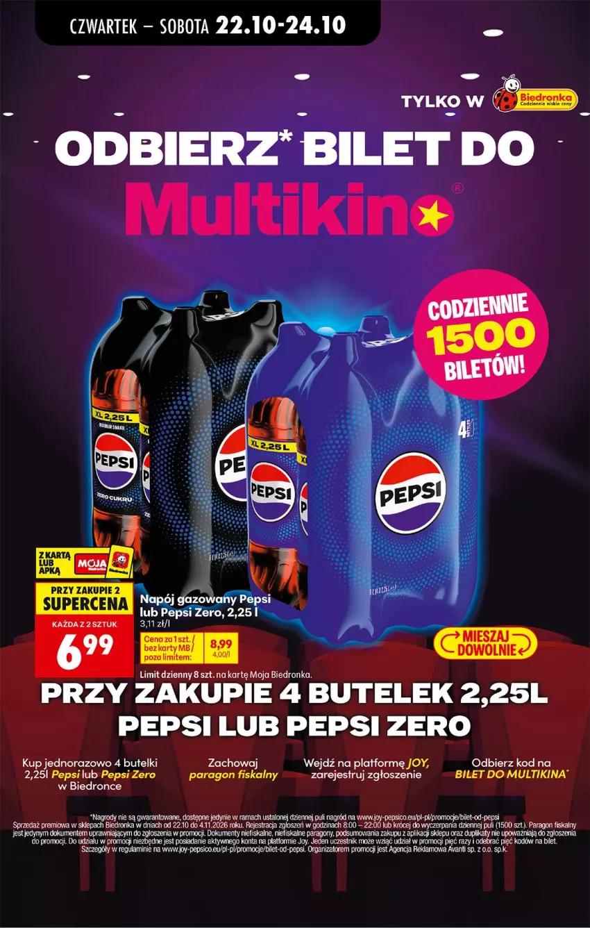 Gazetka promocyjna Biedronka - Od Czwartku - ważna 22.10 do 28.10.2026 - strona 68 - produkty: Pepsi