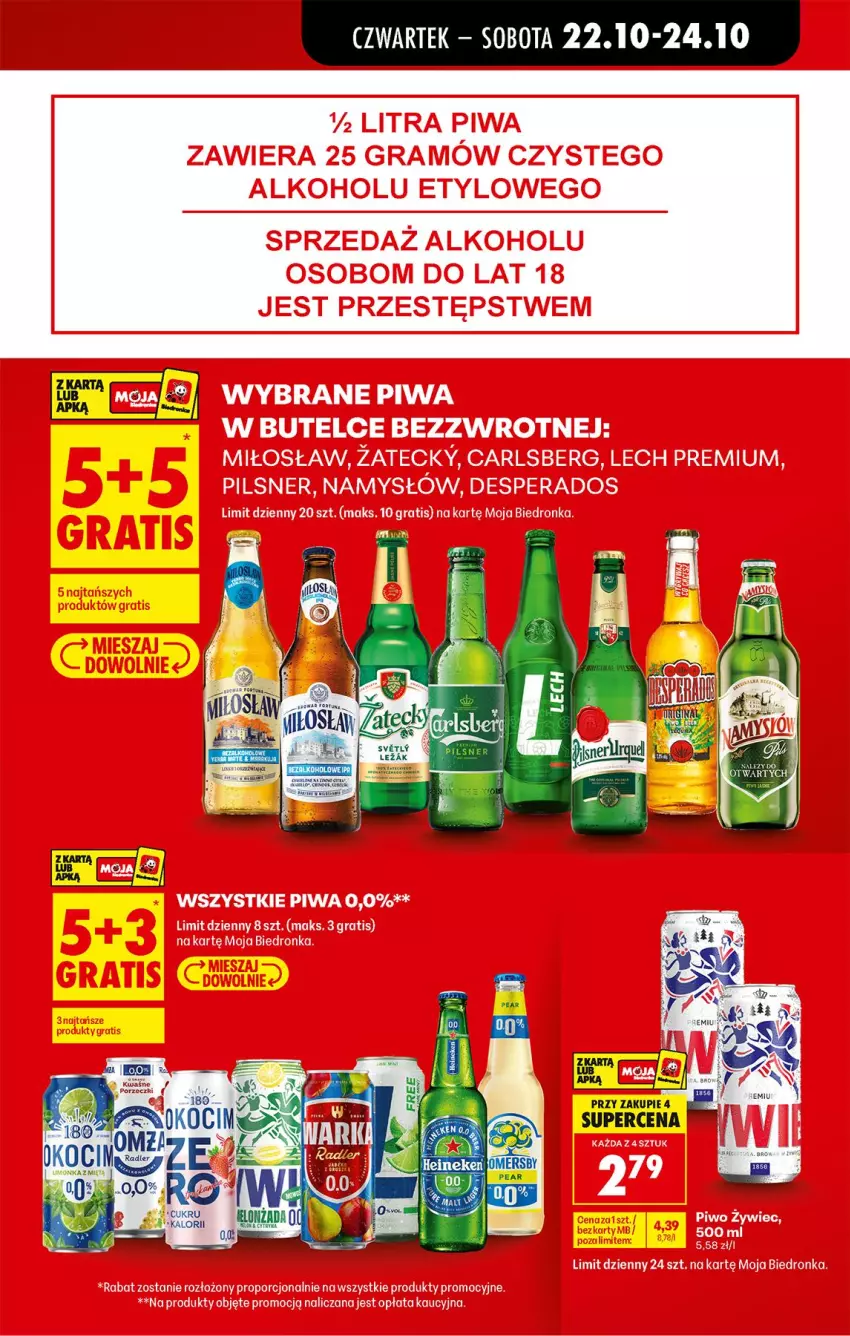Gazetka promocyjna Biedronka - Od Czwartku - ważna 22.10 do 28.10.2026 - strona 9 - produkty: Mola, Sos