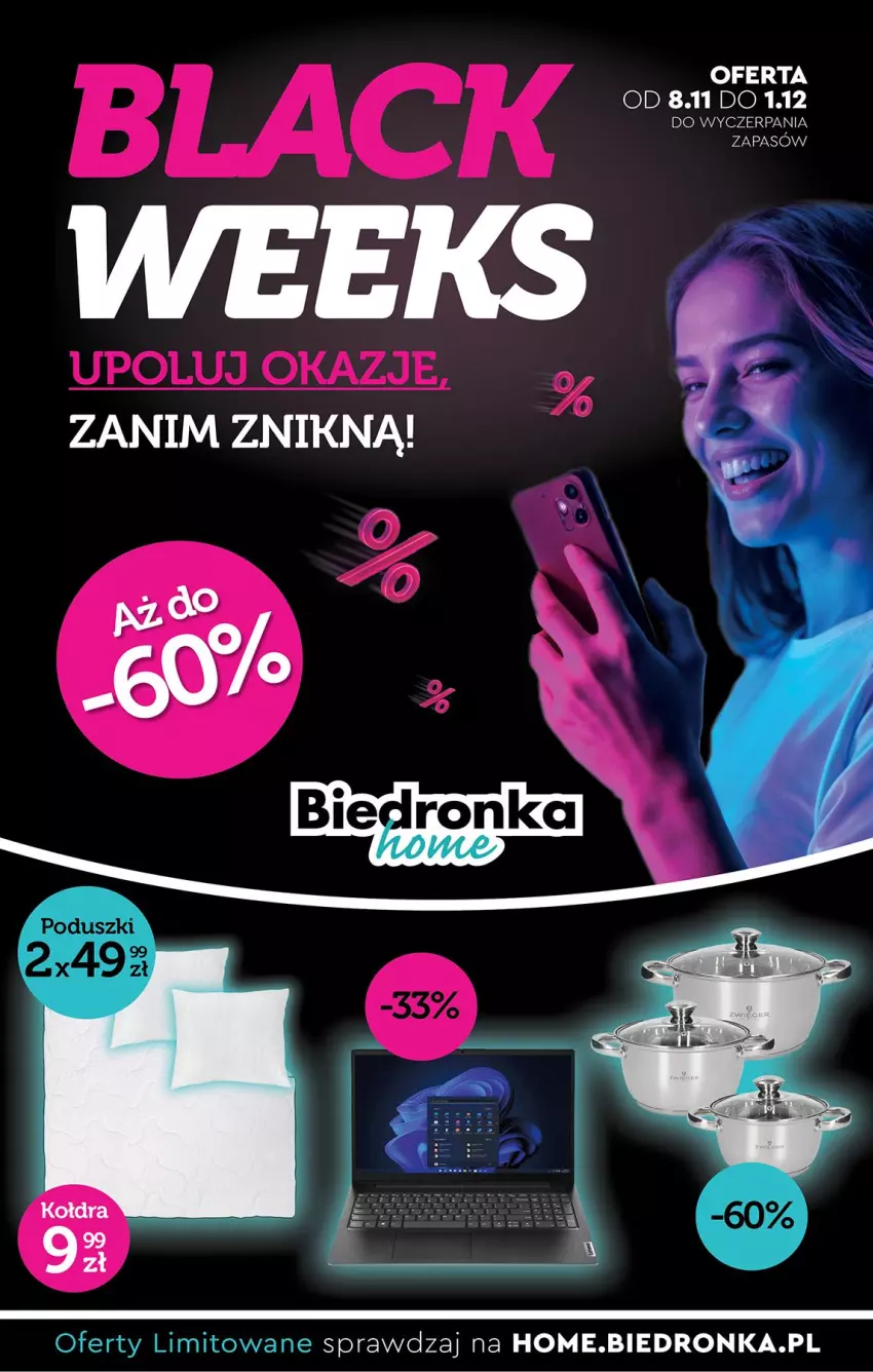 Gazetka promocyjna Biedronka - Home - ważna 08.11 do 15.11.2025 - strona 1