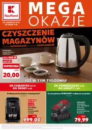Gazetka promocyjna Kaufland - Kaufland - Gazetka - ważna od 04.02 do 04.02.2026 - strona 1 - produkty: Parkside, AEG, Czajnik, Warka, Akumulator, LG