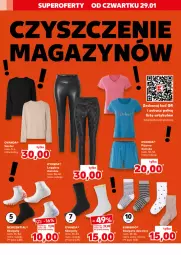 Gazetka promocyjna Kaufland - Kaufland - Gazetka - ważna od 04.02 do 04.02.2026 - strona 4 - produkty: Sweter, Gin, Karp, Legginsy, Dzieci, Piżama, Fa
