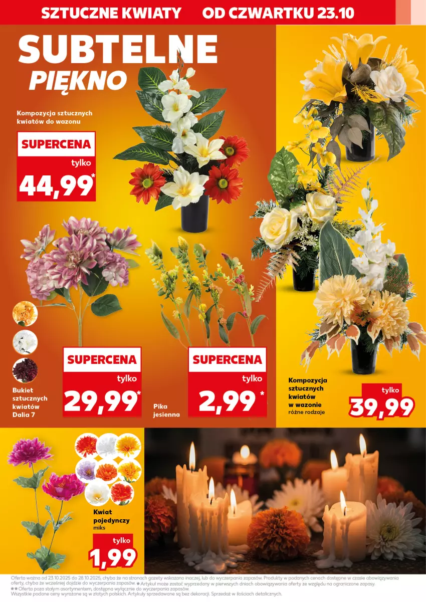 Gazetka promocyjna Kaufland - Kaufland - ważna 23.10 do 28.10.2025 - strona 13 - produkty: Wazon