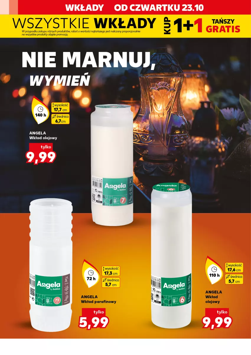 Gazetka promocyjna Kaufland - Kaufland - ważna 23.10 do 28.10.2025 - strona 14 - produkty: Olej, Wkład olejowy