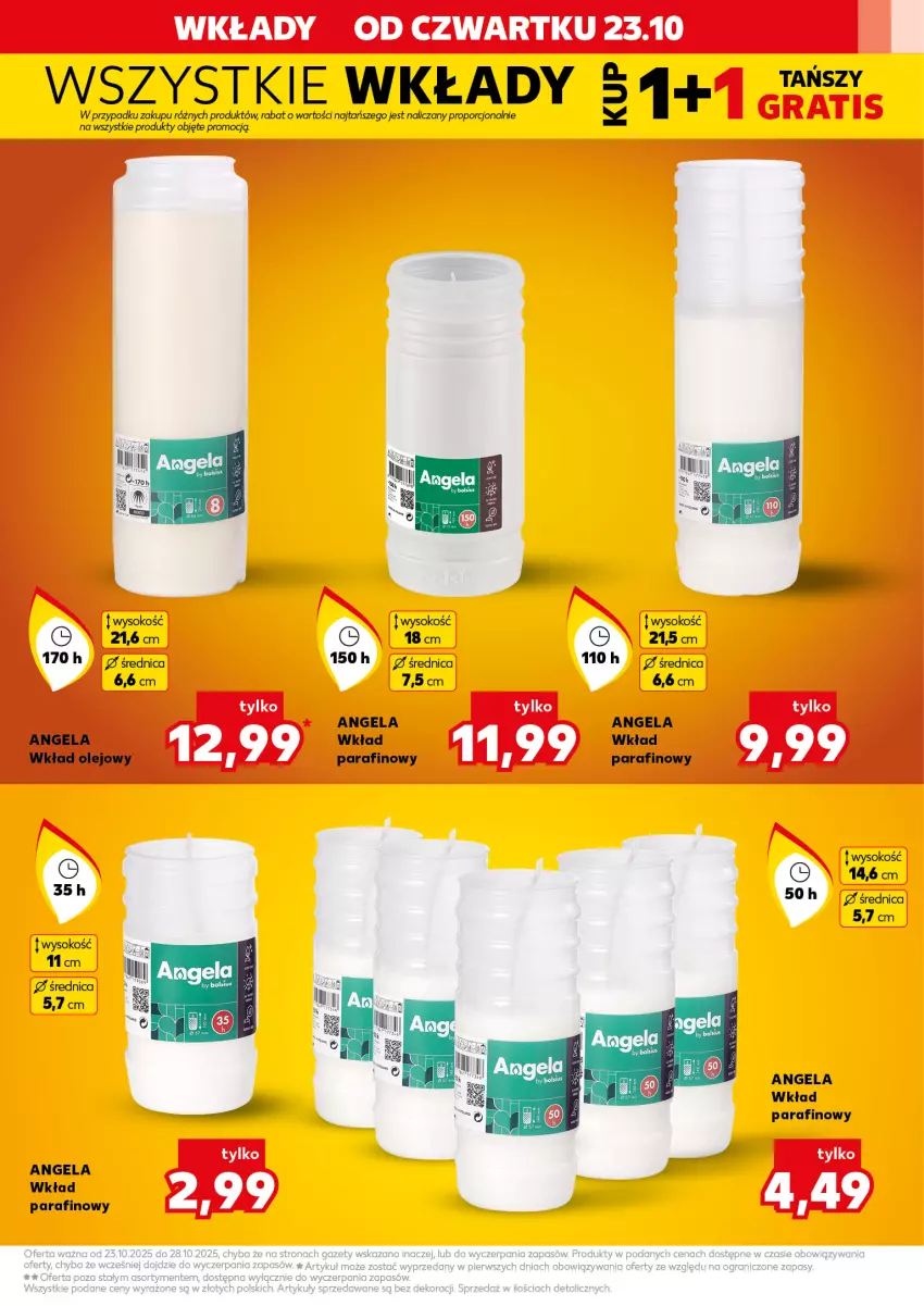 Gazetka promocyjna Kaufland - Kaufland - ważna 23.10 do 28.10.2025 - strona 15 - produkty: Olej, Por, Sok, Wkład olejowy