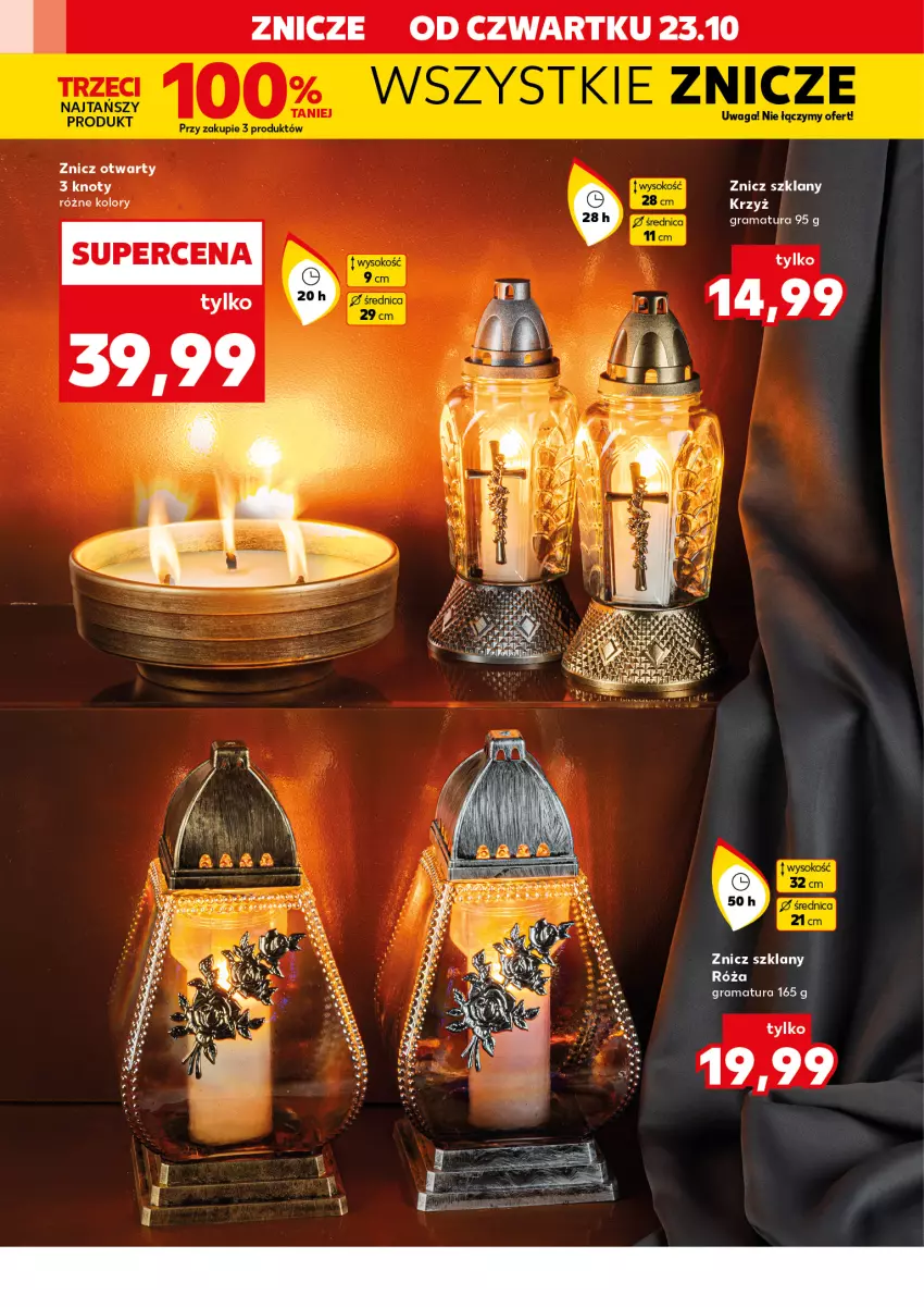 Gazetka promocyjna Kaufland - Kaufland - ważna 23.10 do 28.10.2025 - strona 2 - produkty: Róża, Znicz