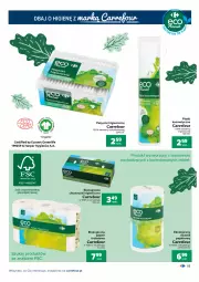 Gazetka promocyjna Carrefour - Gazetka Możemy jeść mądrze - Gazetka - ważna od 23.01 do 23.01.2022 - strona 19 - produkty: Papier, Ręcznik, Chusteczki