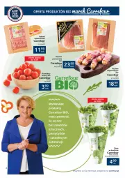 Gazetka promocyjna Carrefour - Gazetka Możemy jeść mądrze - Gazetka - ważna od 23.01 do 23.01.2022 - strona 2 - produkty: Salami, Pietruszka, Kolendra, Szynka, Bazyl, Bazylia, Mięta