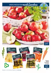 Gazetka promocyjna Carrefour - Gazetka Możemy jeść mądrze - Gazetka - ważna od 23.01 do 23.01.2022 - strona 3 - produkty: Warzywa, Jabłka