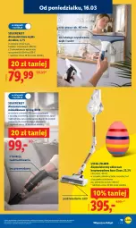 Gazetka promocyjna Lidl - Oferta ważna od 16.03 - Gazetka - ważna od 21.03 do 21.03.2026 - strona 21 - produkty: Silvercrest, Odkurzacz, Przewód, Myjka do okien, Szczotka, Pojemnik, Odkurzacz bezprzewodowy, Zelmer, Akumulator