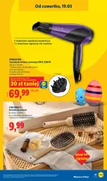 Gazetka promocyjna Lidl - Oferta ważna od 16.03 - Gazetka - ważna od 21.03 do 21.03.2026 - strona 35 - produkty: Top, Remington, Szczotka, Szczotka do włosów, Suszarka