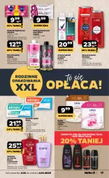 Gazetka promocyjna Netto - Od Czwartku - Gazetka - ważna od 04.10 do 04.10.2025 - strona 17 - produkty: Mydło w płynie, Elseve, Pur, Eveline, Rexona, Body, Old Spice, Płyn micelarny, Str8, Pasta do zębów, L’Oréal, Cleanic, Płatki kosmetyczne, Szampon, Podpaski, Mydło, Elmex, Antyperspirant, Luksja