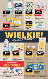 Gazetka promocyjna Netto - Od Czwartku - Gazetka - ważna od 04.10 do 04.10.2025 - strona 8 - produkty: Ser topiony, Serek wiejski, Cheddar, Deser mleczny, Top, Ser, Maślanka, Danone, Twaróg, Piątnica, Zott, Jogurt, Burrata, Mlekovita, Actimel, Napój jogurtowy, Serek, Deser, POLMLEK, Gouda, Mleczna kanapka, Napój, Jogurt pitny, Kinder, Monte, Mleko