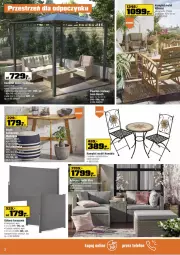 Gazetka promocyjna Obi - Ogród marzeń - Gazetka - ważna od 26.04 do 26.04.2021 - strona 2 - produkty: Puf, Telefon, Stół, Fotel