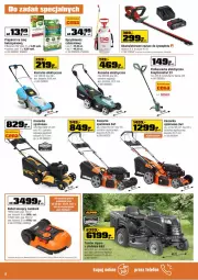 Gazetka promocyjna Obi - Ogród marzeń - Gazetka - ważna od 26.04 do 26.04.2021 - strona 8 - produkty: Sok, Noż, Gin, Gra, Nożyce, Kosz, Robot, Kasza, Kosiarka, Akumulator